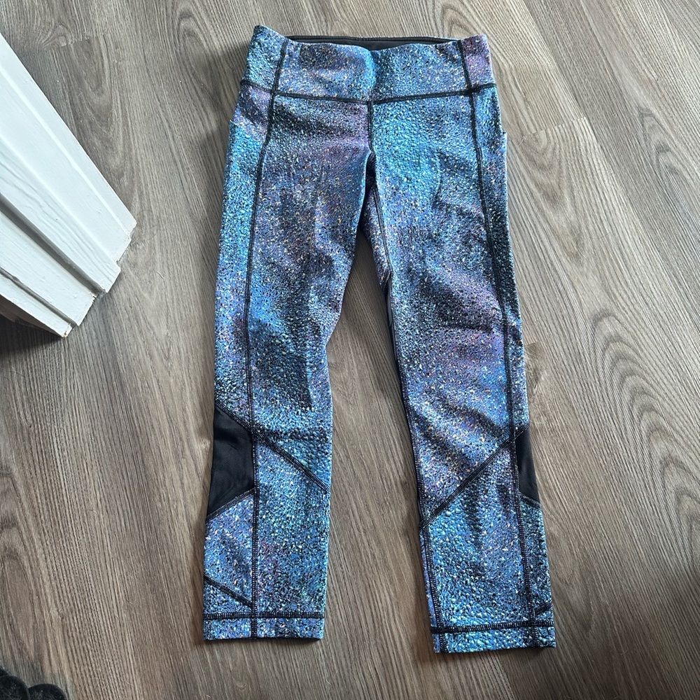 Lululemon Fast and Free Cropped Leggings with Pockets